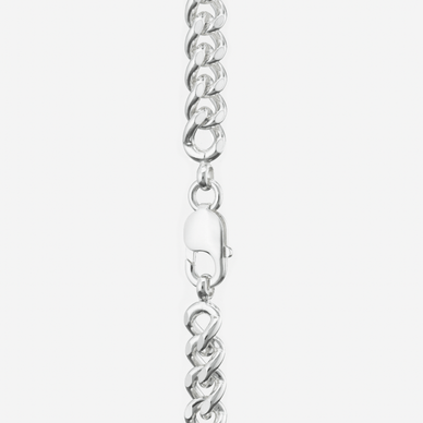 Filed Curb Chain Necklace
