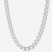 Filed Curb Chain Necklace