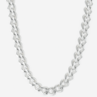 Filed curb chain necklace