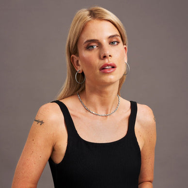 Forte Chain Necklace - Platinum