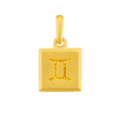 Gemini Zodiac Pendant - Gold 18k