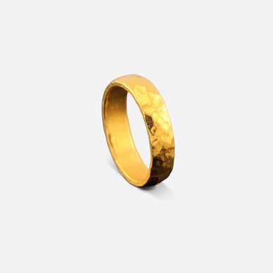 Hammered Band Ring