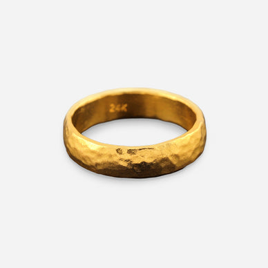 Hammered Band Ring