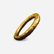 Hammered Doughnut Ring