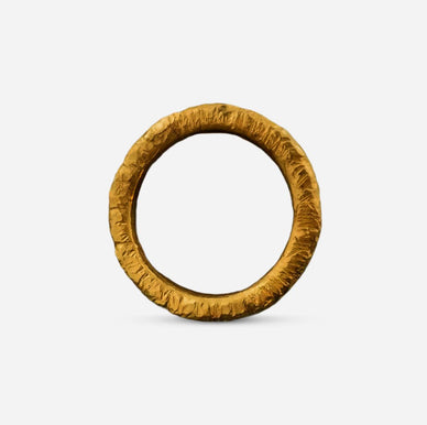Hammered Doughnut Ring