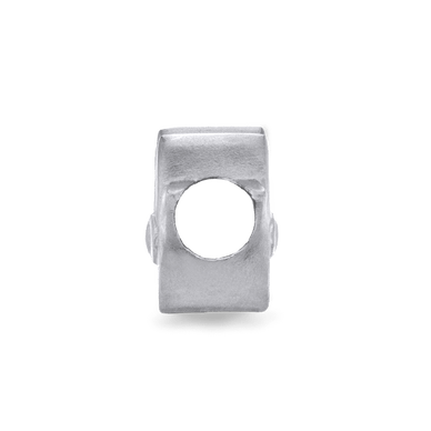 Hamsa Hand Charm - Platinum