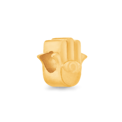 Hamsa Hand Charm - Gold 24k