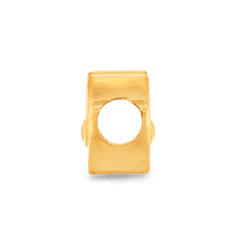 Hamsa Hand Charm - Gold 24k