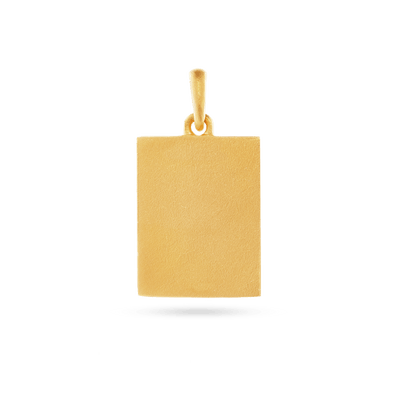 Hamsa Hand Pendant - Gold 14k