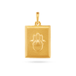 Hamsa Hand Pendant - Gold 24k