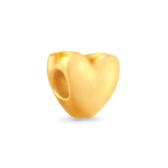 Heart Charm - Gold 24k