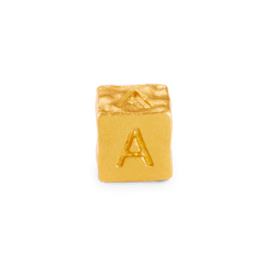 Initial Charm - Gold 24k