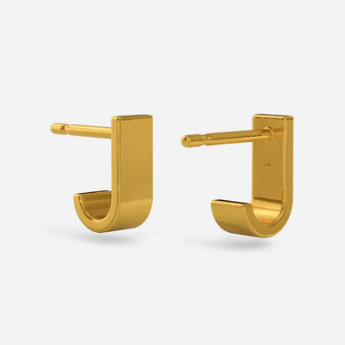 J Huggie Earring