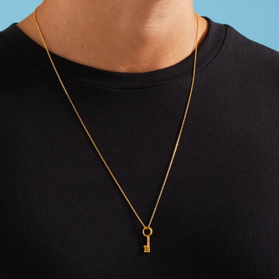 Key Pendant - Gold 24k