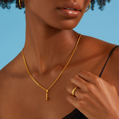 Key Pendant - Gold 24k