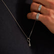 Key Pendant - Platinum