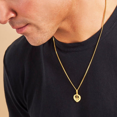 Khanda Pendant - Gold 9k