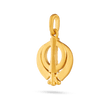 Khanda Pendant - Gold 9k