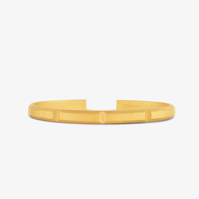 Bullion Bar Cuff - Gold 24k