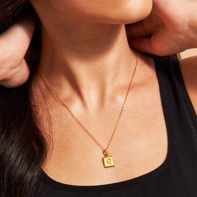 Leo Zodiac Pendant - Gold 24k