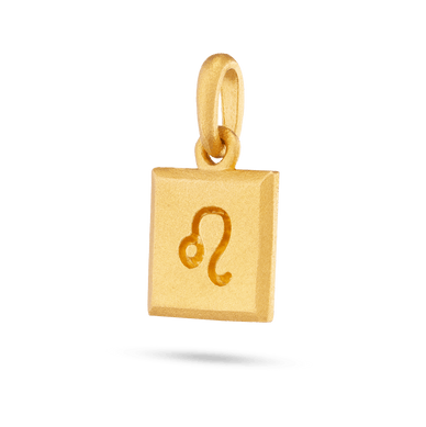Leo Zodiac Pendant - Gold 24k