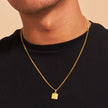 Libra Zodiac Pendant - Gold 24k