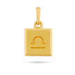 Libra Zodiac Pendant - Gold 24k
