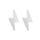 Lightning bolt stud earrings