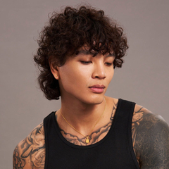 Lightning Bolt Stud Earrings - Gold 24k