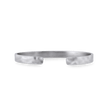 Liquid Metal Cuff - Silver