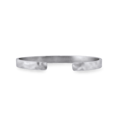 Liquid Metal Cuff - Silver