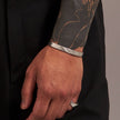Liquid Metal Cuff - Silver