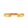 Liquid Metal Cuff - Gold 9k