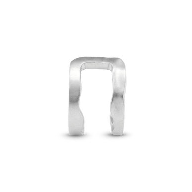 Liquid Metal Ear Cuff - Platinum