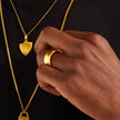 Liquid Metal Ring - Gold 24k