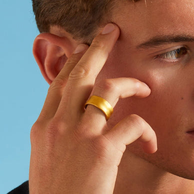 Liquid Metal Ring - Gold 24k