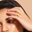 Liquid Metal Ring - Gold 24k