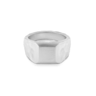 Liquid metal signet ring