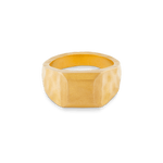 Liquid metal signet ring