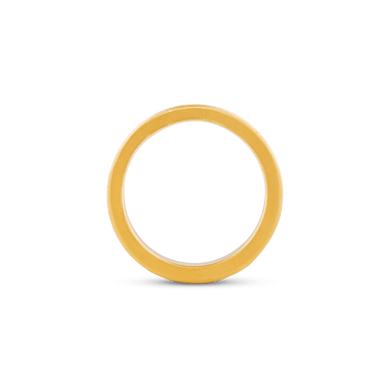 Liquid Metal Tube Ring - Gold 18k