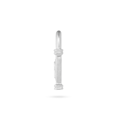 Lock Pendant - Platinum