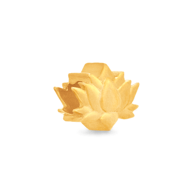 Lotus Charm - Gold 24k