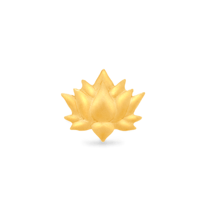 Lotus Charm - Gold 24k