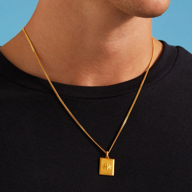 Lotus Pendant - Gold 24k