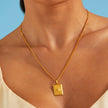 Lotus Pendant - Gold 24k