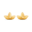 Lotus Stud Earrings - Gold 18k