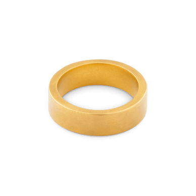 Medium Flat Ring - Gold 24k