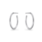 Medium hoop earrings