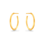Medium hoop earrings