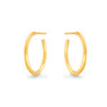 Medium hoop earrings